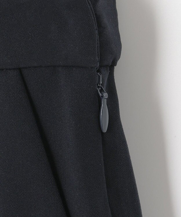 ANY フレンチスリーブブラウス×パンツ セットアップ ネイビー系