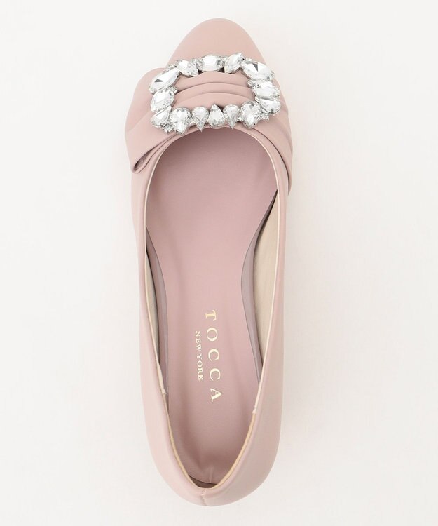 TOCCA 【WEB限定カラーあり】BIJOUX RIBBON PUMPS パンプス 【WEB限定】ラベンダー系