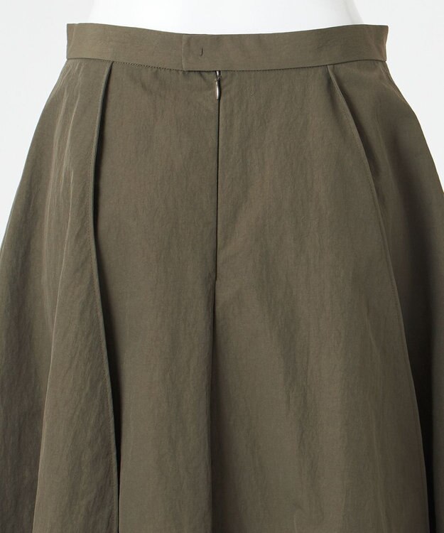 23区 【エステータ】エンシュクナイロン スカート カーキ系