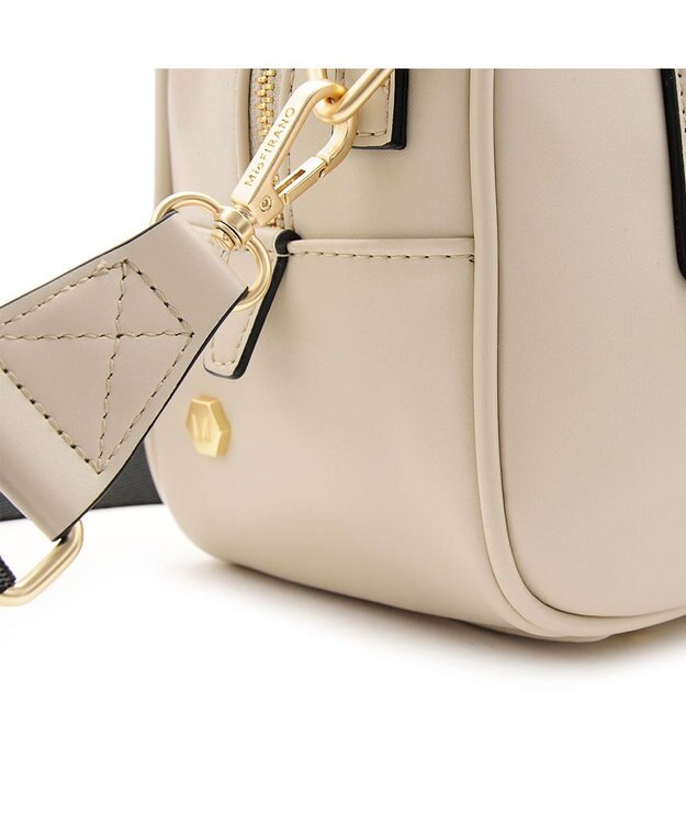 MioFIRANO SILHOUETTE U001 ボストンバッグ IVORY