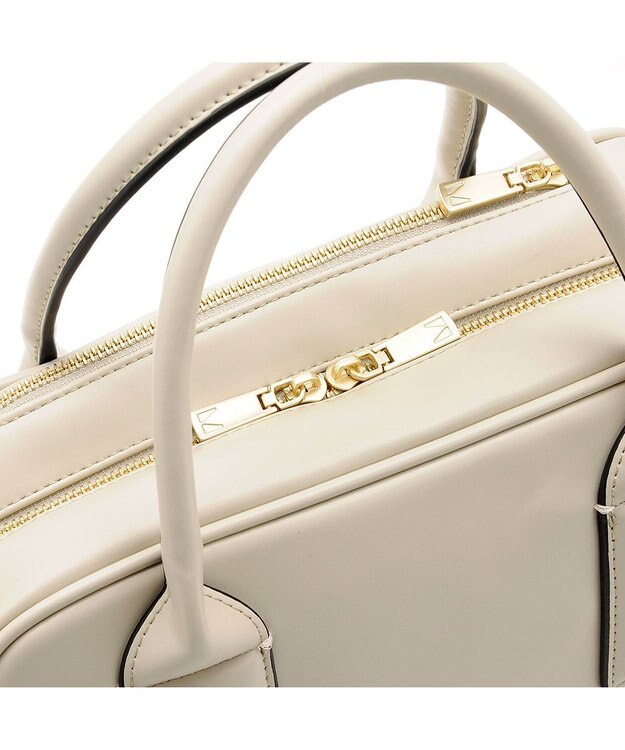 MioFIRANO SILHOUETTE U001 ボストンバッグ IVORY