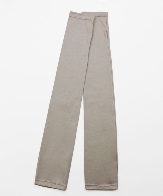 ORuKuBET 【WOMEN】ORGANIC COTTON アームカバー ＜ロングタイプ＞【 UVカット・オーガニックコットン・日本製 】 ライトグレー