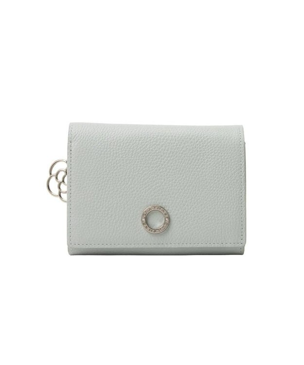 CLATHAS カーラ 二つ折り財布 ライトブルー