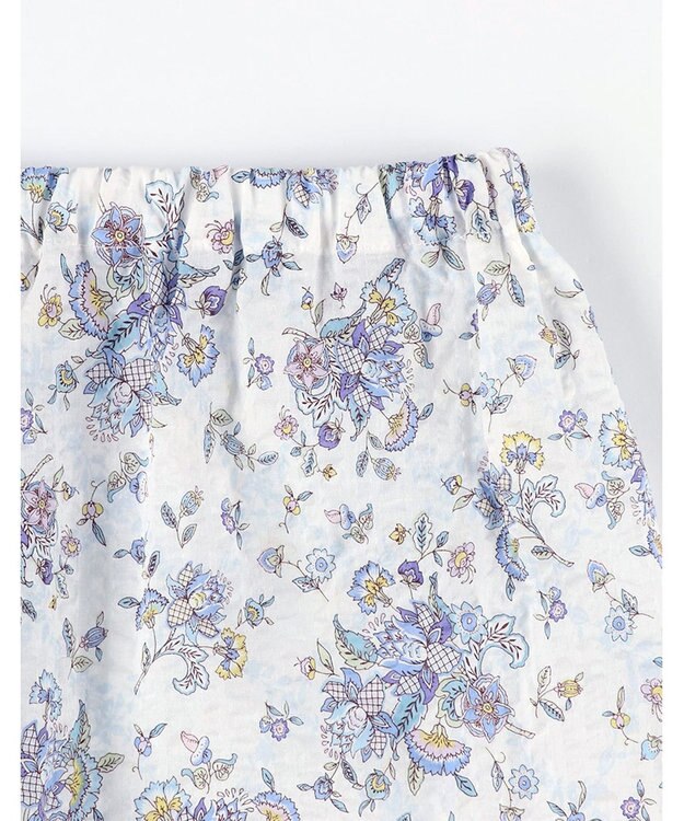 WACOAL パジャマ 7分袖 長袖 長ズボン 綿100%(本体) ローン素材 ミントン レディース NDT265 /ワコール ホワイト