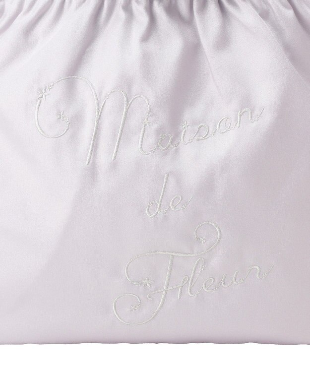 Maison de FLEUR スターリボントートバッグ Silver
