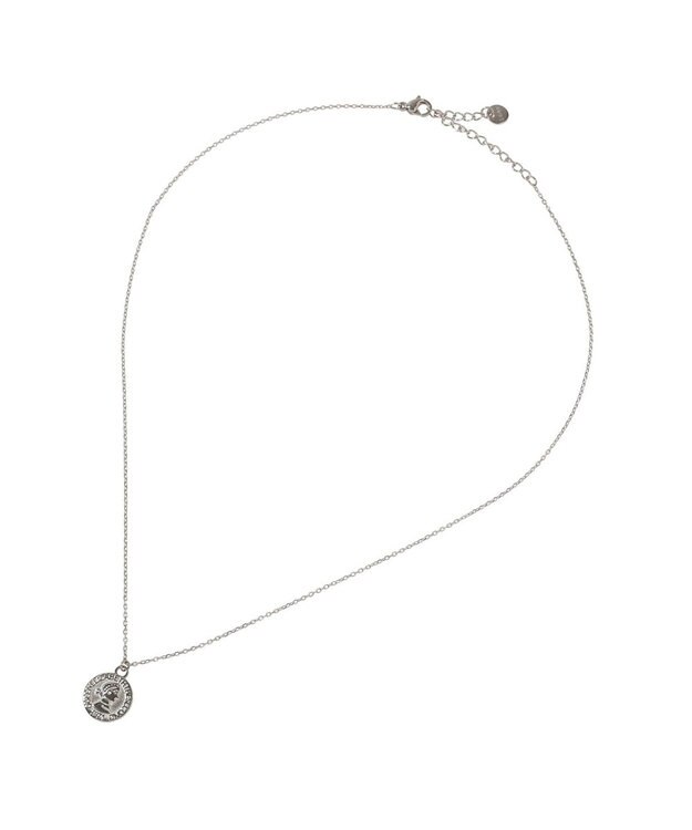 earth music&ecology 【ステンレス】2SETコインネックレス Silver