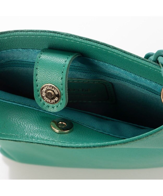 UNBILLION ペルケ perche / カラーチェーン2wayミニショルダー グリーン