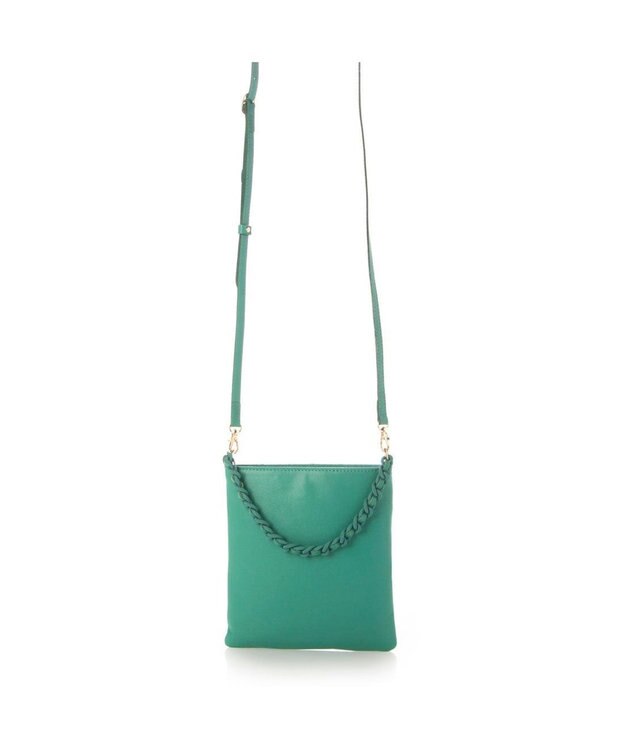 UNBILLION ペルケ perche / カラーチェーン2wayミニショルダー グリーン