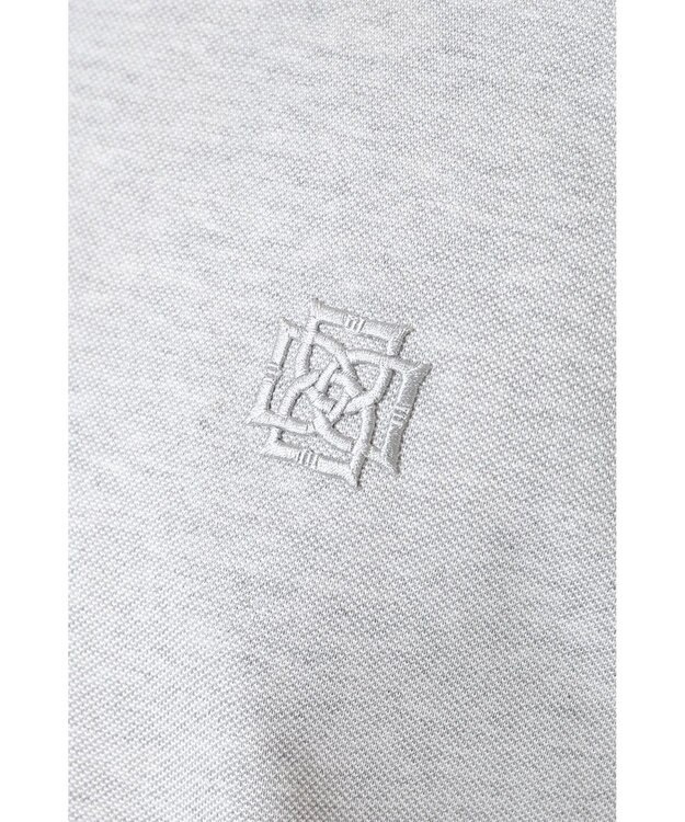 DAKS クールマックス シャンブレー ポロ シルバーグレー