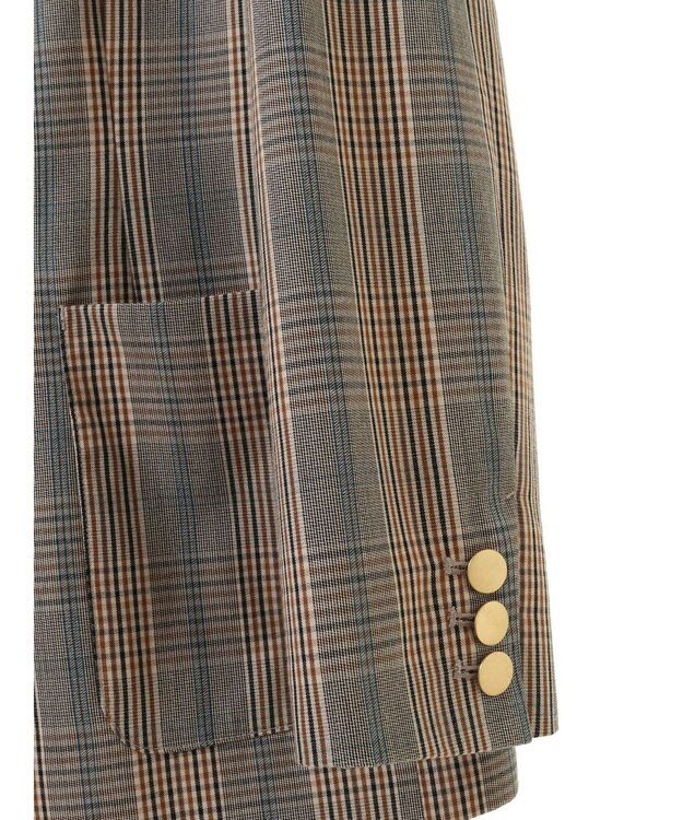 AMERICAN HOLIC Ｗボタンテーラードジャケット Check