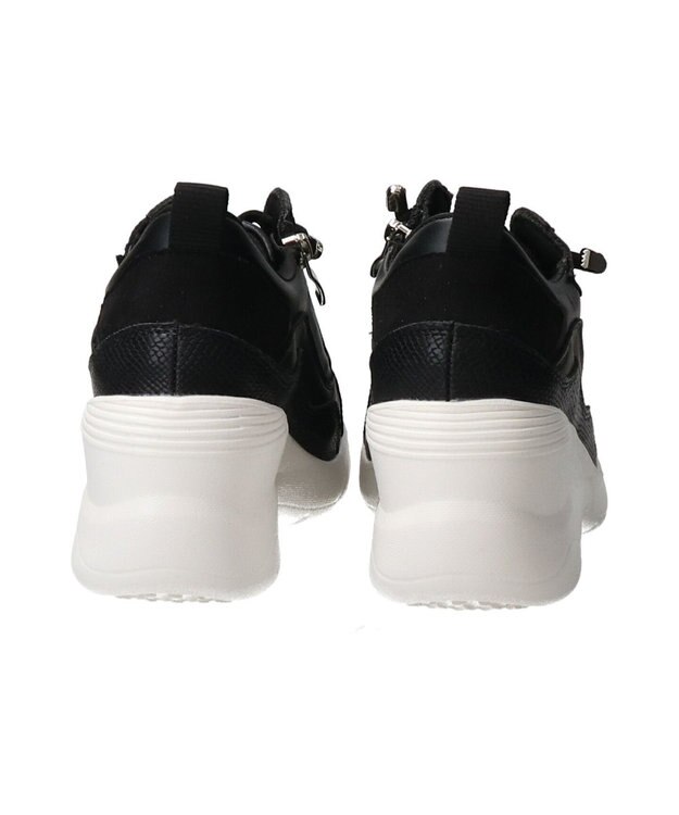 Bridget Birkin 【Round About】ヒールアップスニーカー ブラックコンビ