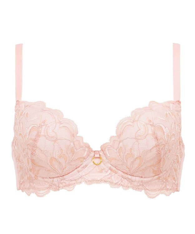 BRADELIS New York 【BRADELIS New York / 育乳補整ブラ・STEP1 集める】ジャスミンステップ1ブラ25A2 ローズピンク