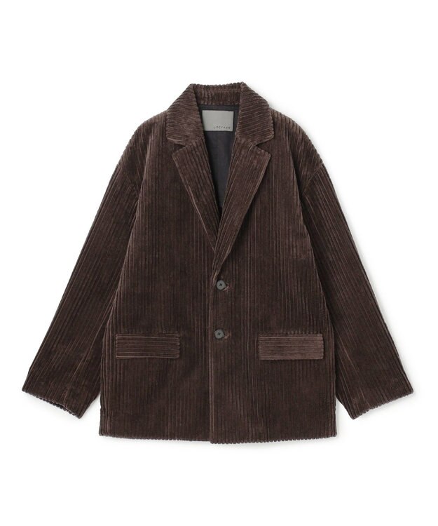 uncrave コーデュロイ ジャコット ブラウン