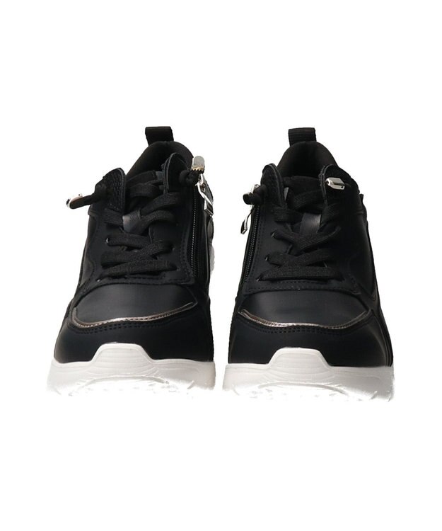 Bridget Birkin 【Round About】ヒールアップスニーカー ブラックコンビ