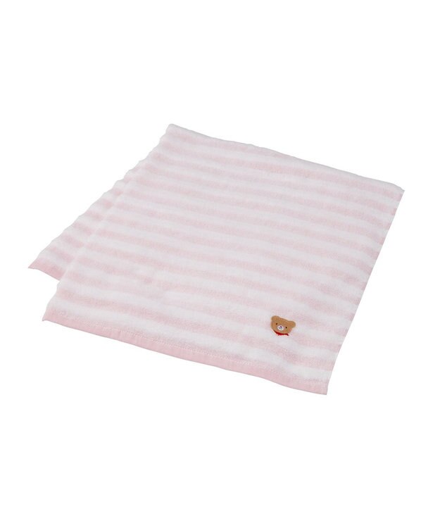 MIKI HOUSE HOT BISCUITS 【ミキハウス】 バスタオル【BOX付き】 ピンク