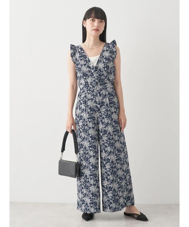 earth music&ecology 隠れリスサロペット Navy