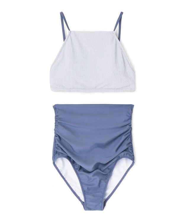 San-ai Resort（三愛水着楽園） 【SALE】トップス付き3点セット水着　9M　【San-ai Resort（サンアイリゾート）】 パープル