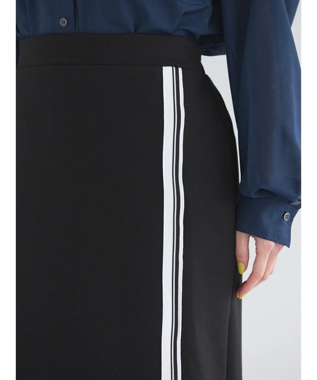 AMERICAN HOLIC サイドラインタイトスカート Black