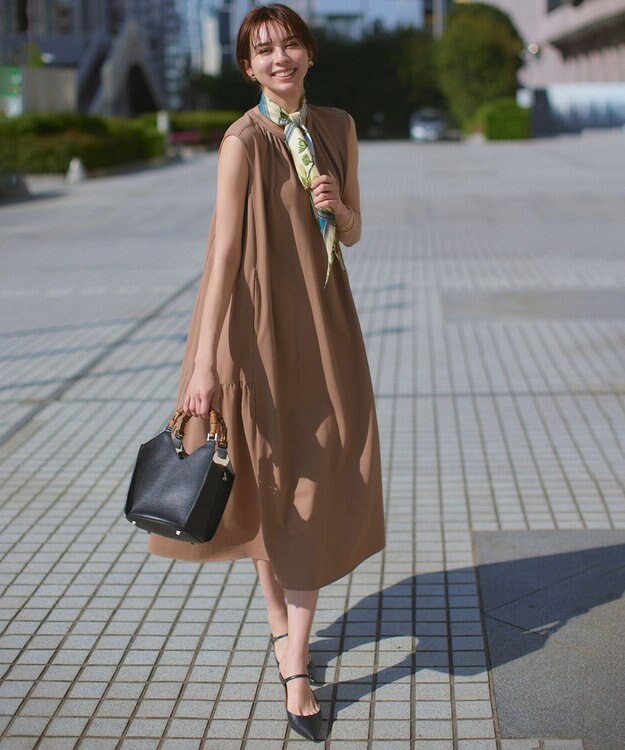 23区 【CLASSY.6月号掲載】LORISTELLA バンブーハンドル ショルダーバッグ ブラック系