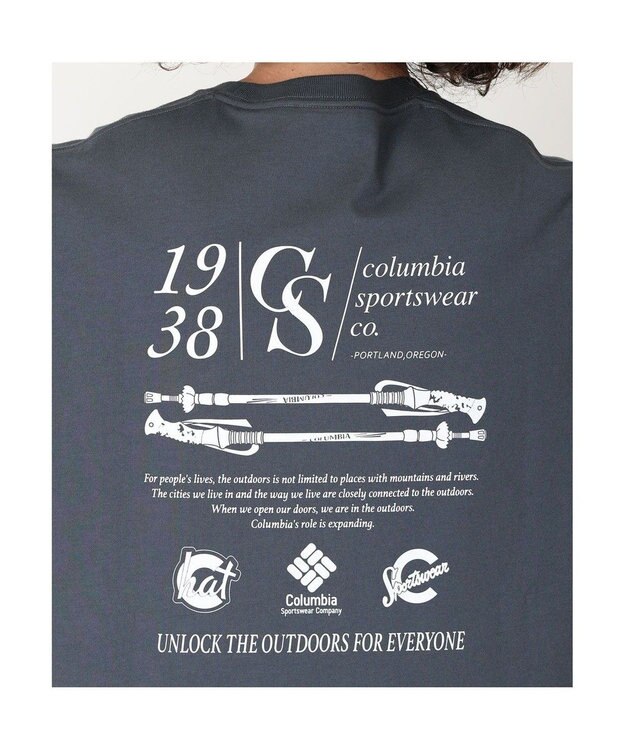 Columbia Columbia/ スタックブルックグラフィックロングスリーブティー /コロンビア Shark