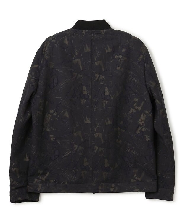 JOSEPH HOMME 【新柄】モロッカンジャガード ジップアップブルゾン ブラック系5