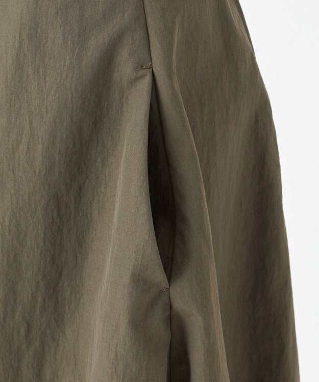 23区 【エステータ】エンシュクナイロン スカート カーキ系