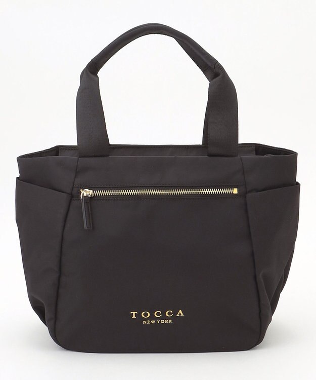 TOCCA 【サスティナブル素材・撥水・WEB＆一部店舗限定】NUOTO NYLON TOTE トートバッグ ブラック（ショルダーブラック）