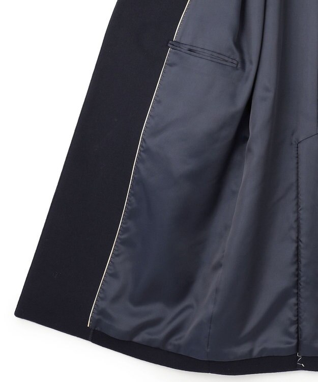 BEIGE， 【S-size】PASSY / チェスターコート Navy