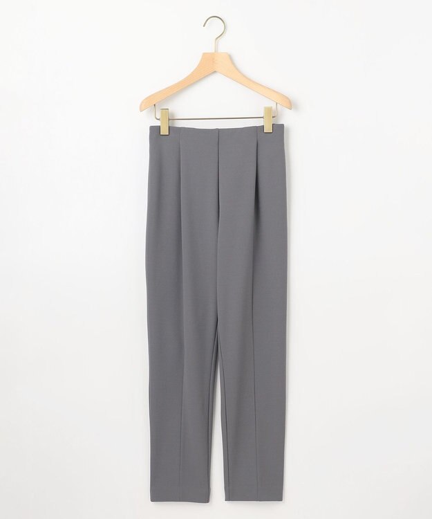 組曲 S 【ご好評につき追加生産！】ジョーゼットジャージースタイルアップ パンツ グレー系