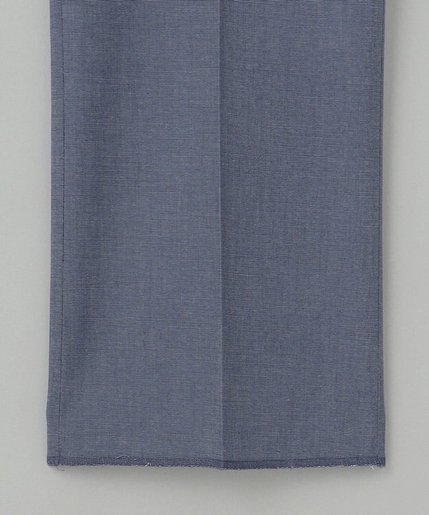 GOTAIRIKU 仕事で着られる 冷んやり綿パン【接触冷感/ストレッチ】ストレッチサマーポプリン ネイビー系