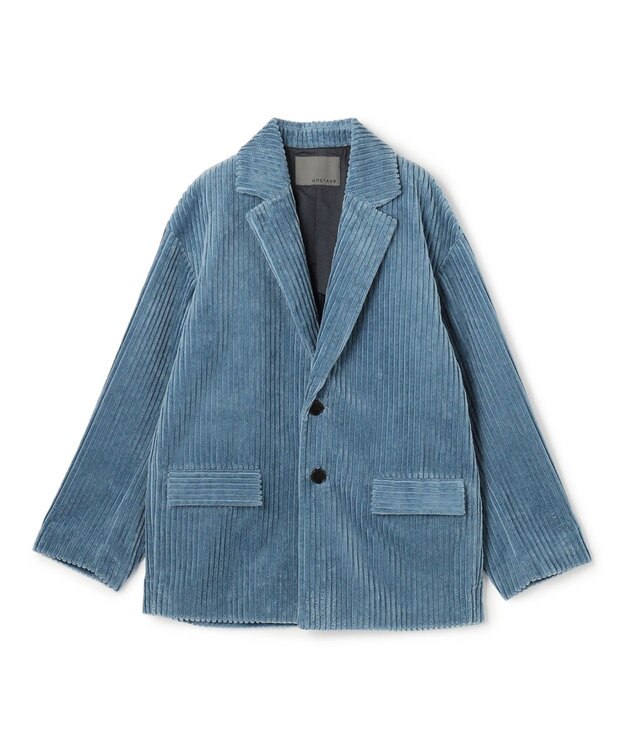 uncrave コーデュロイ ジャコット サックス