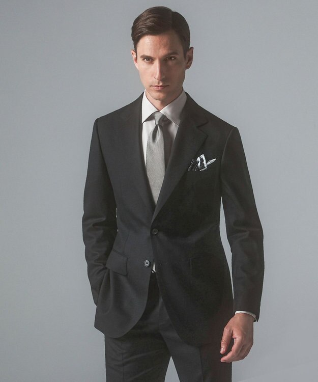 GOTAIRIKU シワになりにくい【御幸毛織/みゆきけおり】Superior160s  3ピーススーツ（グレー） グレー系