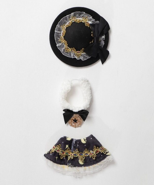 WEGO 【痛バ＆推し活】ぬい魔法使いセット10cm ブラック