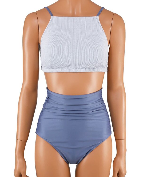 San-ai Resort（三愛水着楽園） 【SALE】トップス付き3点セット水着　9M　【San-ai Resort（サンアイリゾート）】 パープル