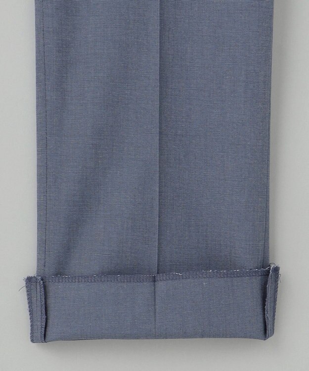 GOTAIRIKU 仕事で着られる 冷んやり綿パン【接触冷感/ストレッチ】ストレッチサマーポプリン ネイビー系