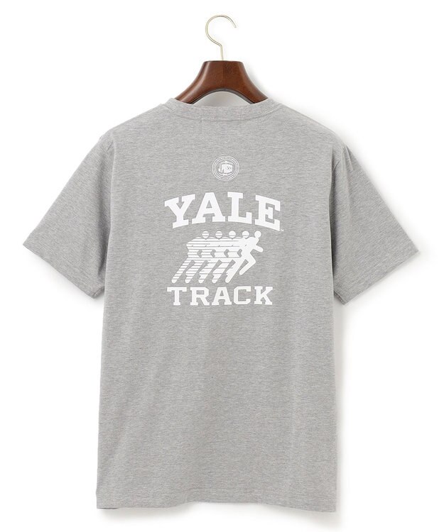 J.PRESS MEN 【J.PRESS×YALE】YALE TRACKカレッジプリントＴシャツ ライトグレー系