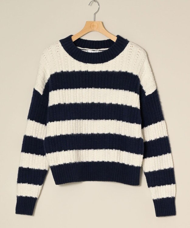 ONWARD Reuse Park 【組曲】ニット春夏 ネイビー