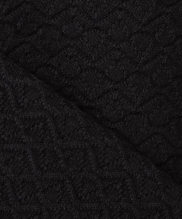 JOSEPH HOMME 新型【洗える】ヴィスコースリンクス　モックネックニット ブラック系