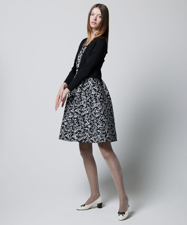 TOCCA 【洗える！】NIGHT SKY KNIT ボレロ ブラック系