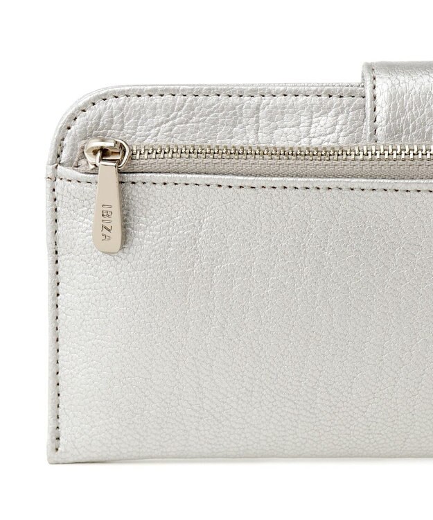 IBIZA やぎ革　マルチケース シルバー