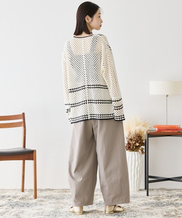 AMERICAN HOLIC クロシェカーディガン Ivory