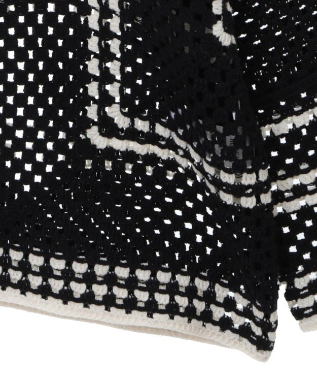 AMERICAN HOLIC クロシェカーディガン Black