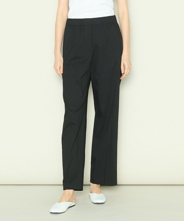 JOSEPH ヴィスバイストレッチ　イージートラウザーズ Black