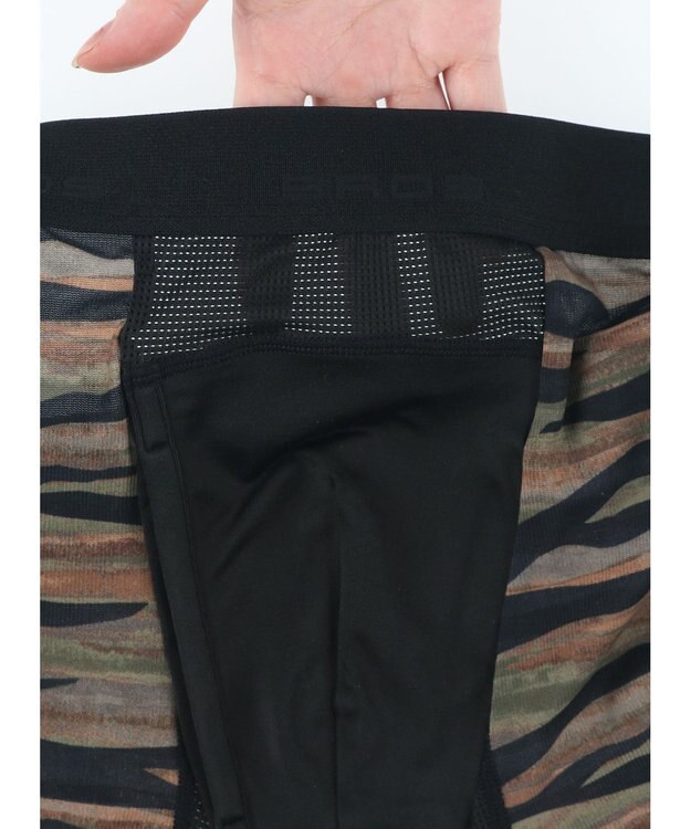 WACOAL MEN ボクサーパンツ【CROSSWALKER】はいて歩いてカロリー消費アップをめざそう！ムレ軽減設計 前開き スパッツ ロング丈 GX6007 /ブロス バイ ワコールメン シナモンブラウン