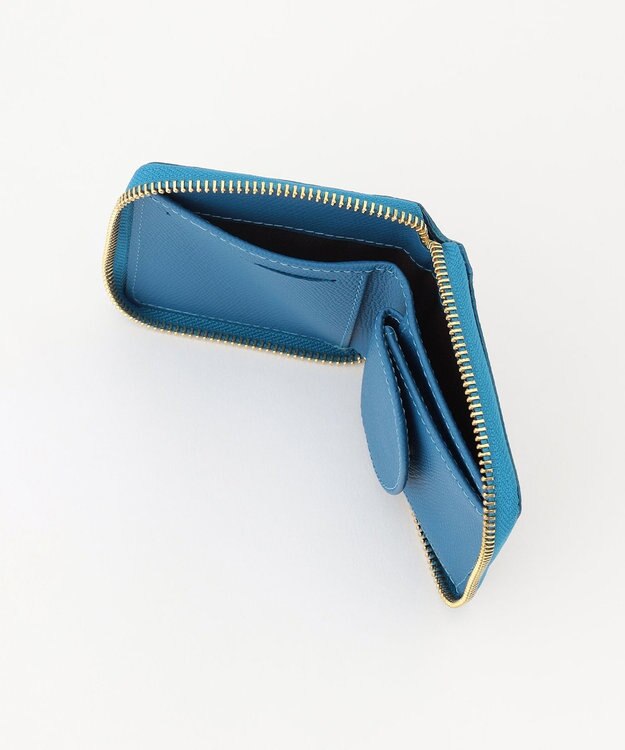 GRACE CONTINENTAL Emboss Wallet ブルー