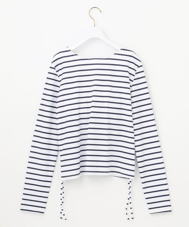 ANY SIS 【3SET】マリン スイムウェア オフ×ネイビーストライプ×カーキ