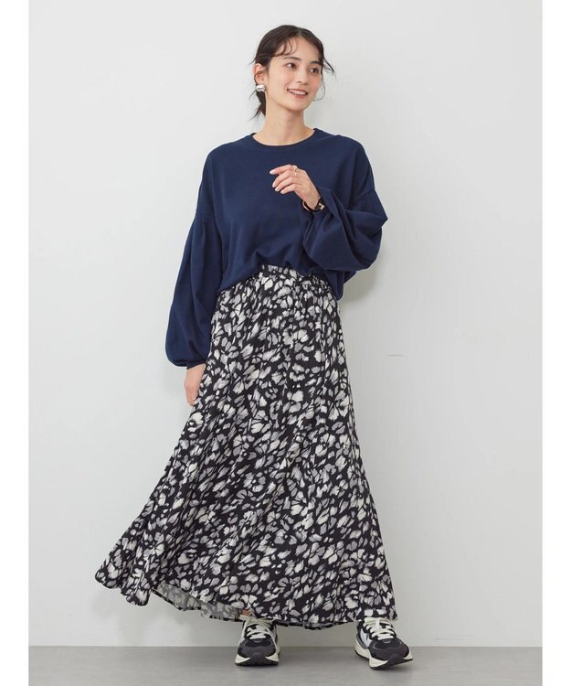 AMERICAN HOLIC 袖ボリュームニットプルオーバー Off White