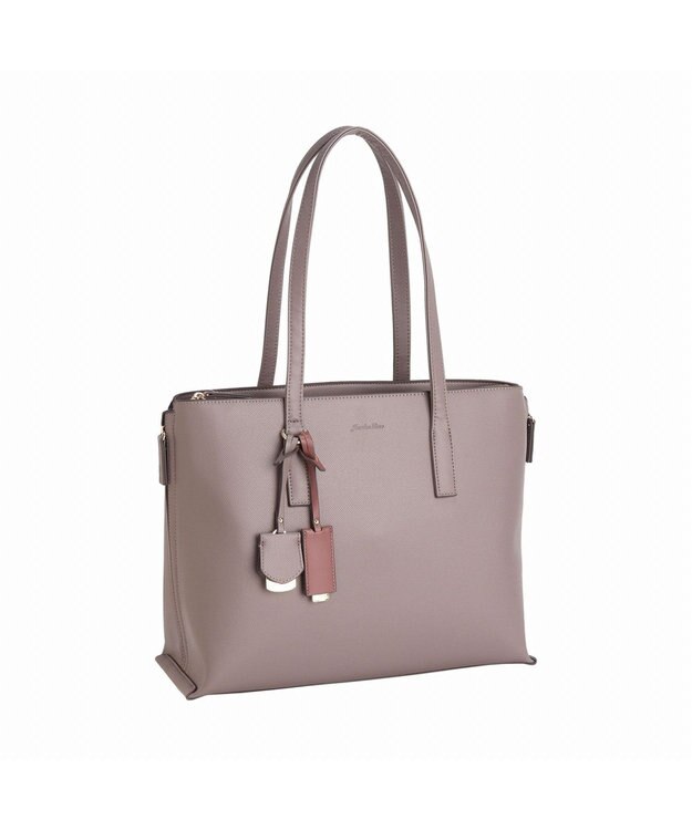 ACE BAGS & LUGGAGE Jewelna Rose OLバッグ・セレム  横型トートバッグ A4サイズ 16189 ジュエルナローズ cs モーヴグレー