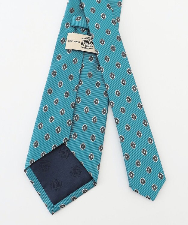 J.PRESS MEN 【VINTAGE JACQUARD COLLECTION】小紋柄 ネクタイ スカイブルー系7