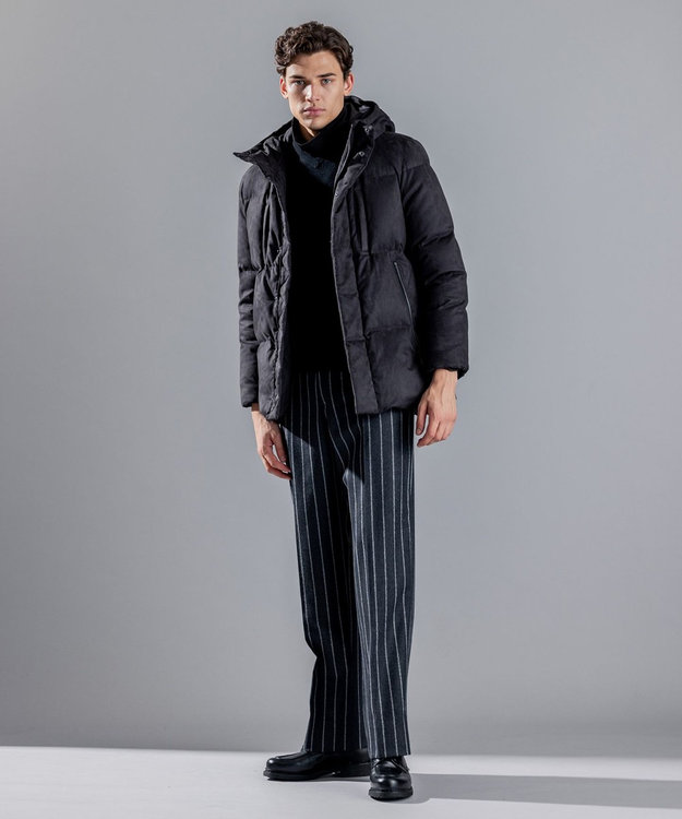 JOSEPH HOMME ブークレストライプ　フランネル / BAGS グレー系1